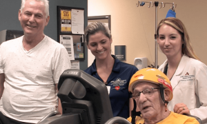 Patient Creates Cardiac Rehab Tour de France